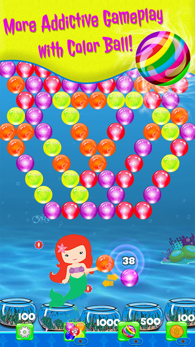 Bubble shooter Sea Animals screenshot 4