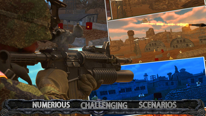 Desert Storm Gunner Shooting 3d screenshot 2