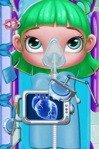 Cute Baby's Heart Cure Simulator-Crazy Doctor screenshot 3