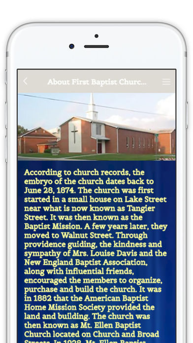 First Baptist Church, Salisbury, MD screenshot 2