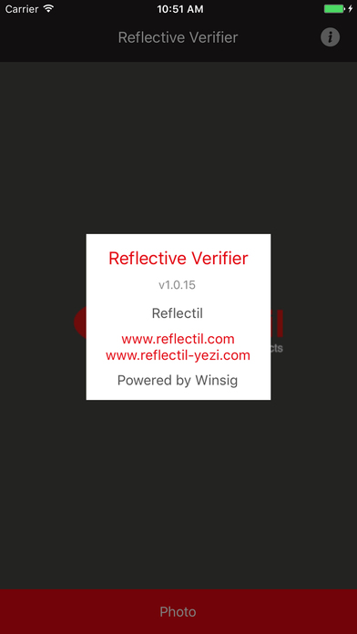 Reflective Verifier screenshot 4