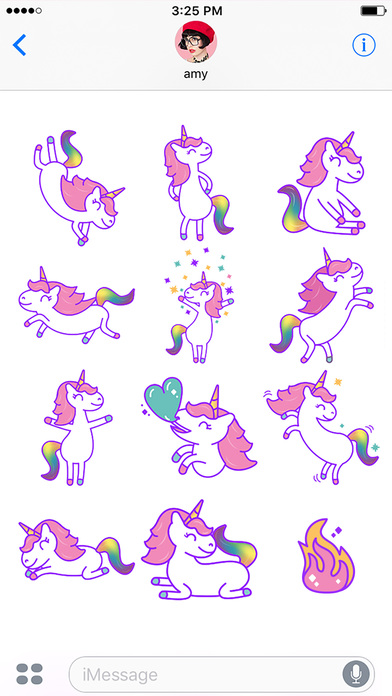Unicorn Snot Stickers screenshot 2