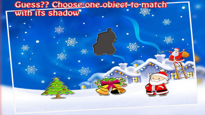 Christmas Puzzle Game - Shadow Matching For Kids screenshot 2
