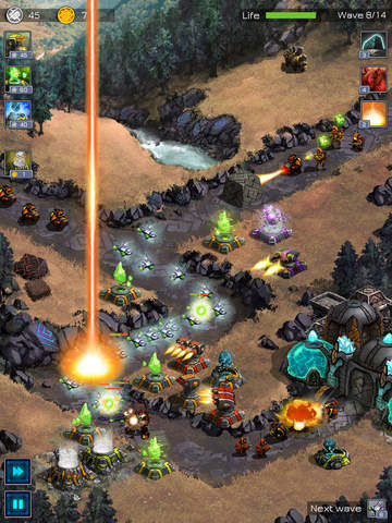 Ancient Planet Defense HD screenshot 2