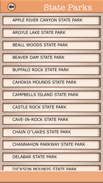 Illinois-Campgrounds & Hiking Trails Offline Guide screenshot 4
