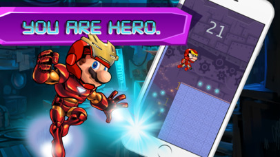 super hero robot run : iron battle champion screenshot 2