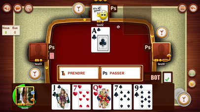 Screenshot 1 iBelote — Belote et Coinche