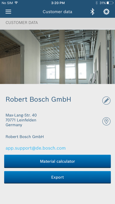 Bosch MeasureOn screenshot 2