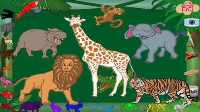 Draw With Animals In The Jungle screenshot 4