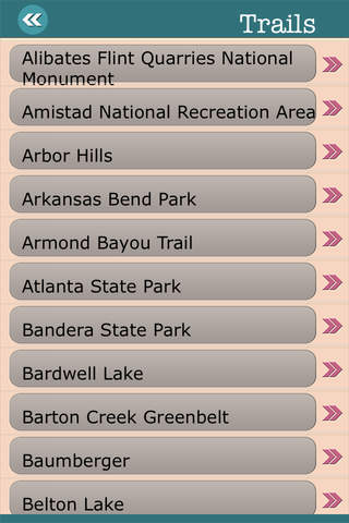 Texas State Campgrounds & Hiking Trails screenshot 4