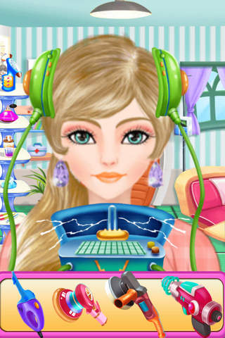 Crystal Girl's Brain Surgery-Health Operation screenshot 2