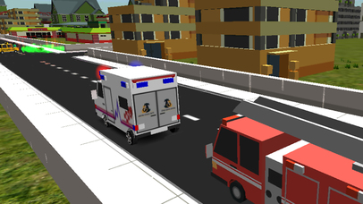 Ambulance Rescue Parking - Drive In Real City 2017 screenshot 2