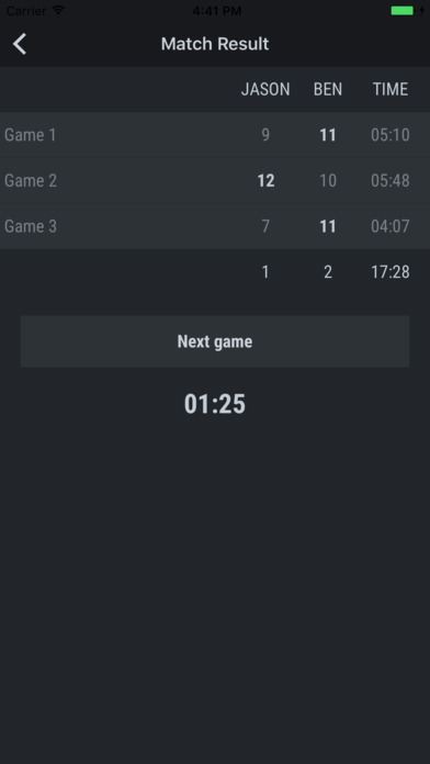 Squash Score screenshot 2