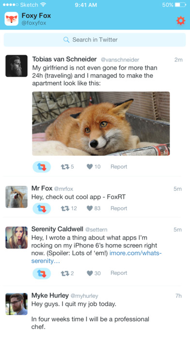 FoxRT - Grow your Twitter screenshot 3