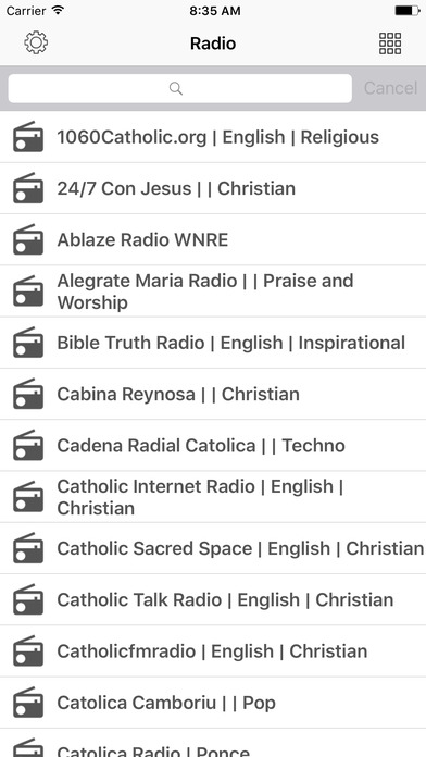 Radio FM Catholic online Stations screenshot 2