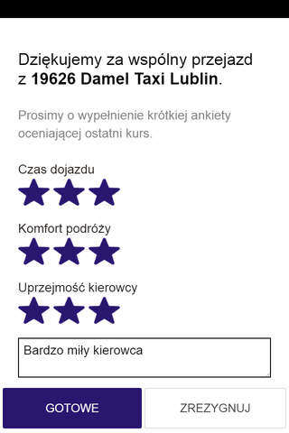 19626 Damel Taxi Lublin screenshot 4