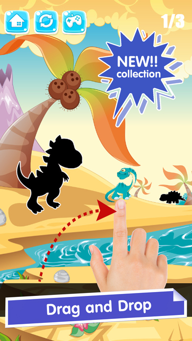 Dinosaur Magic Jigsaw For Matching Games screenshot 2