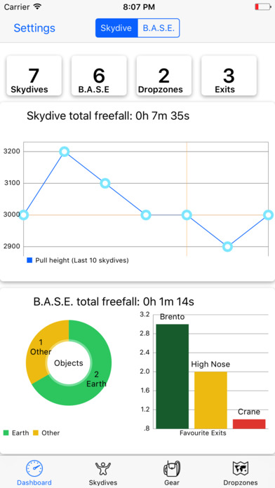Subterminal - Skydive & BASE Logbook screenshot 4