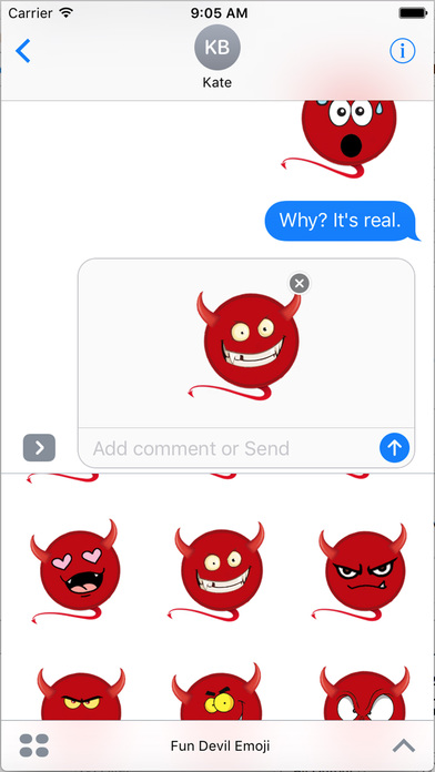 Fun Devil Emoji - Emoji & Stickers for Chatting screenshot 3