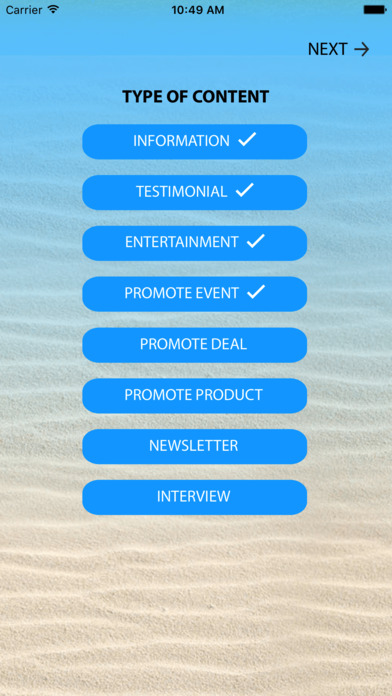 Hawaii Vacation Advice Content App screenshot 2