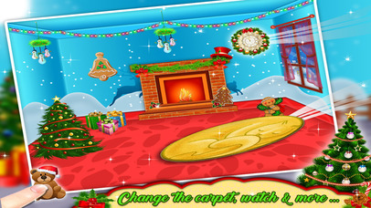 Christmas Room Decoration - Free kids game screenshot 3