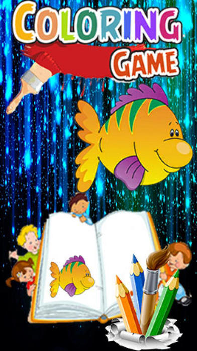 Book Colouring For Cartoon Fish Version screenshot 3