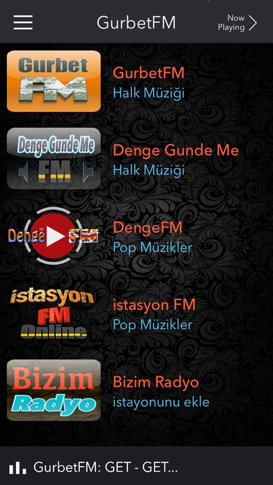 GurbetFM screenshot 2
