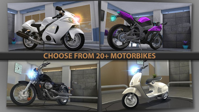 Traffic Bike Driving Simulator screenshot 2