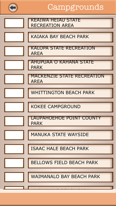 Hawaii Campgrounds & Hiking Trails Offline Guide screenshot 2