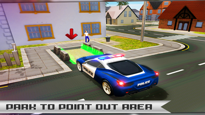 Police Car - Parking Simulator screenshot 4