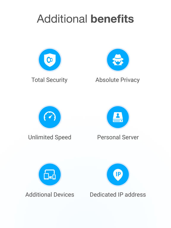 Screenshots of VPN Unlimited – Best Anonymous & Secure VPN Proxy for iPad