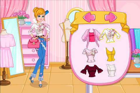 Design Your Cherry Blossom Jeans screenshot 4