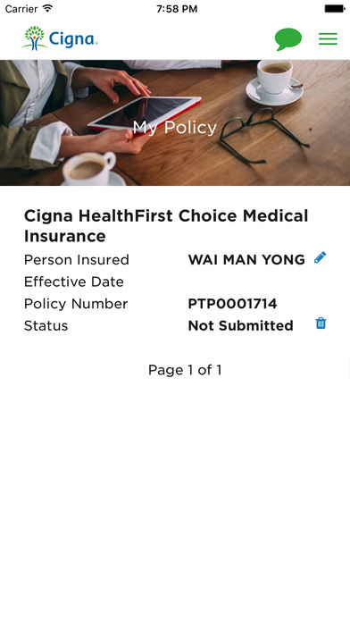 MyCigna HK screenshot 3