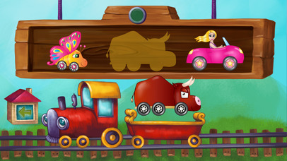 Puzzles for toddlers with train screenshot 2