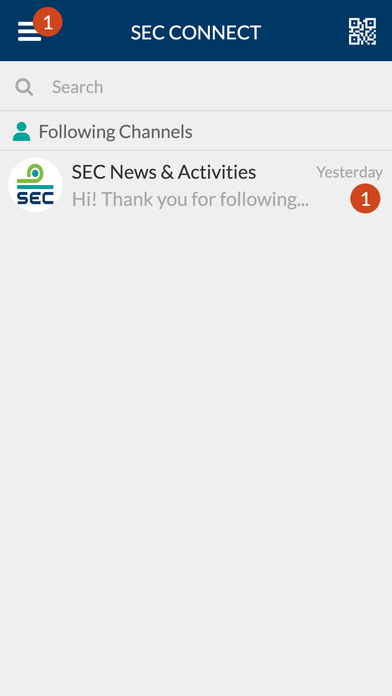 SEC CONNECT screenshot 2