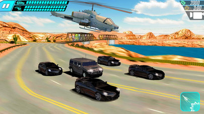 Police Helicopter Mafia Chase War - Gunship Battle screenshot 4