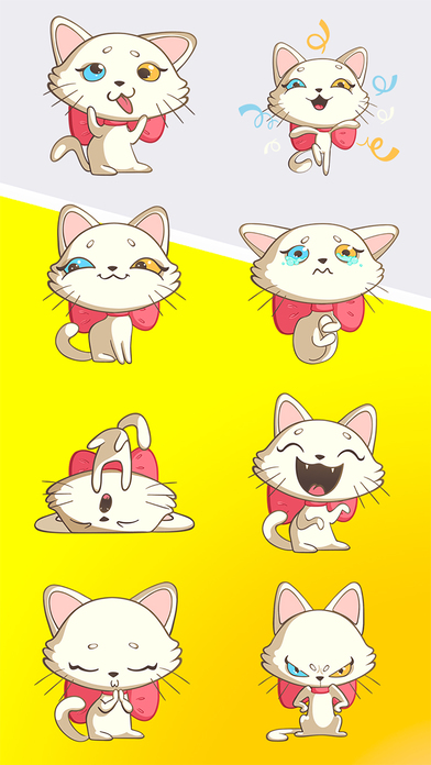 Nika The Cat Stickers Pack 1 screenshot 3