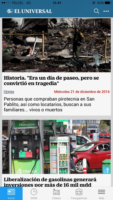 Captura de pantalla del iPhone 1