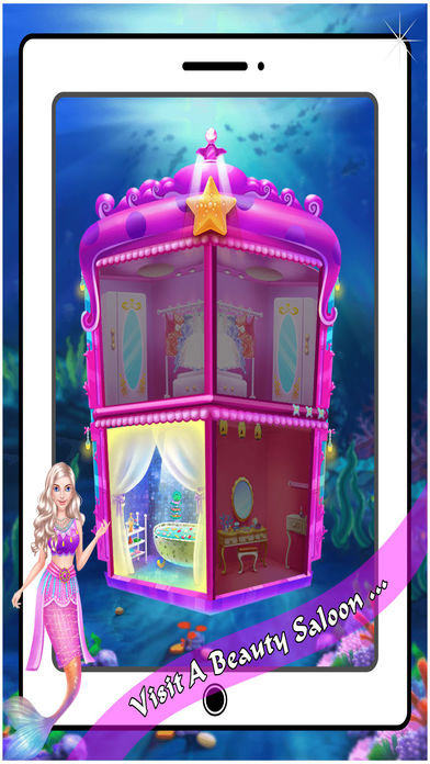 Mermaid Princess Salon Pro : Makeover and DressUp screenshot 2
