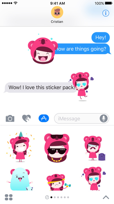 Little Channie - Animated stickers screenshot 4