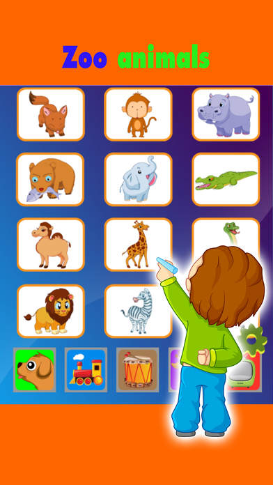 Educational animal for toddler learn abc games screenshot 3