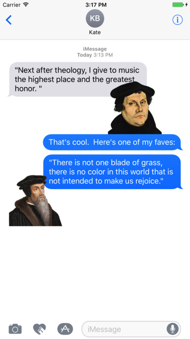 Reformation Stickers screenshot 4