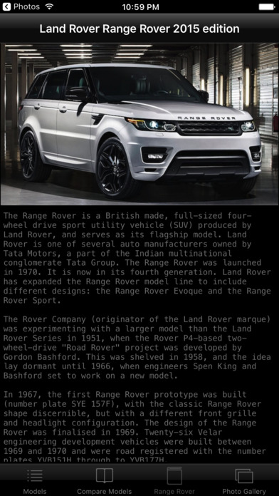CarSpecs LR Range Rover 2015 screenshot 4