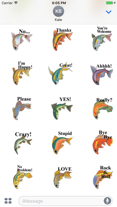 Fun With Fish Animated Stickers screenshot 4