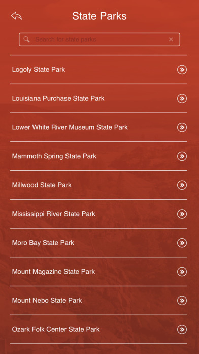 Arkansas State Parks, Trails & Campgrounds screenshot 3