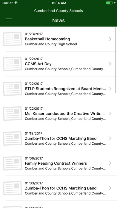 Cumberland County Schools KY screenshot 2