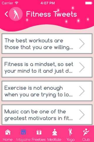 Exercise workouts screenshot 4
