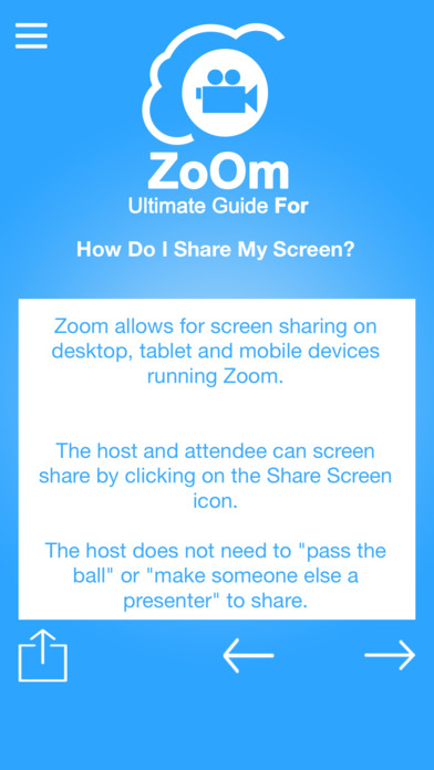 Ultimate Guide For ZOOM Cloud Meetings screenshot 4