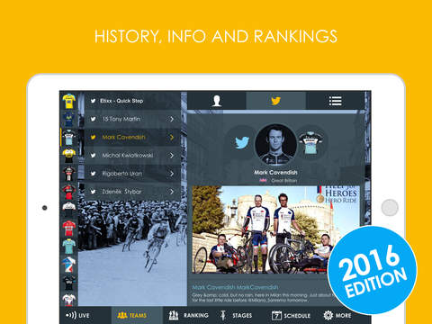 Cycling App - Tour de France 2017 screenshot 2