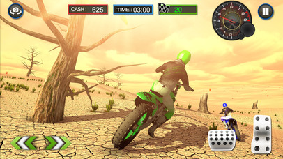 Desert Race Challenges : Fast Speed Bike screenshot 2